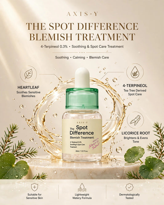 AXIS-Y Spot The Difference Blemish Treatment - 15ml | K-Beauty Acne Serum