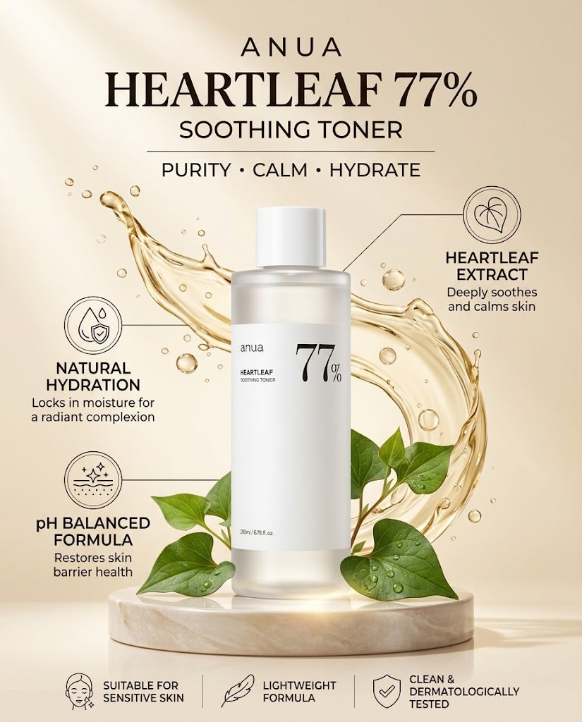 Anua Heartleaf 77% Soothing Toner