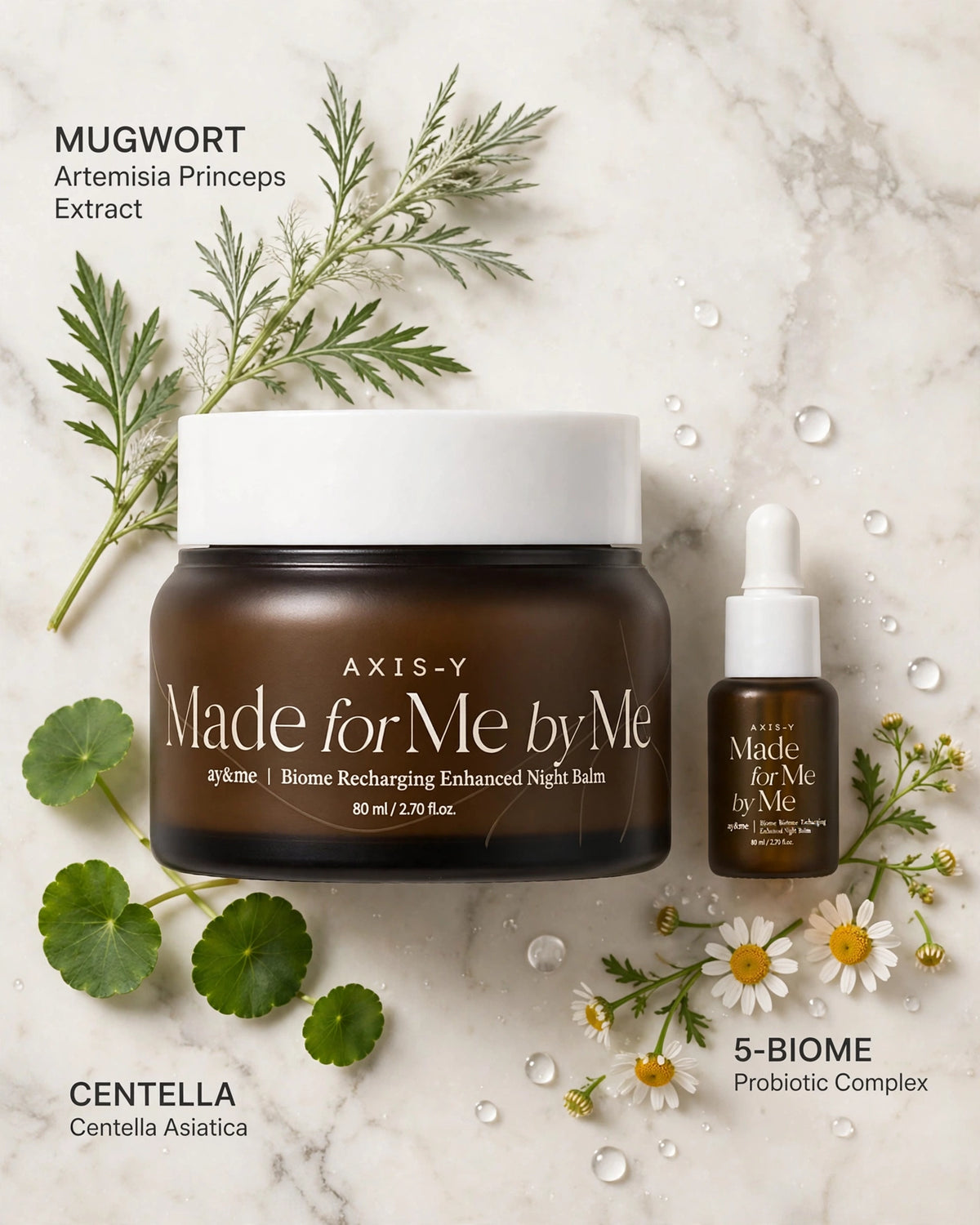 AXIS-Y Biome Recharging Night Renewal Set | Probiotic Night Balm