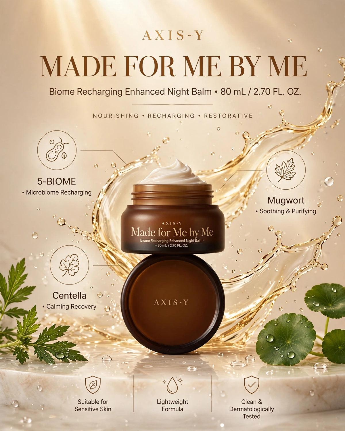AXIS-Y Biome Recharging Enhanced Night Balm