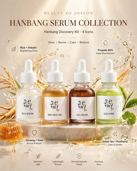 Beauty of Joseon Hanbang Serum Discovery Kit (10ml x 4) | K-Beauty Trial Set