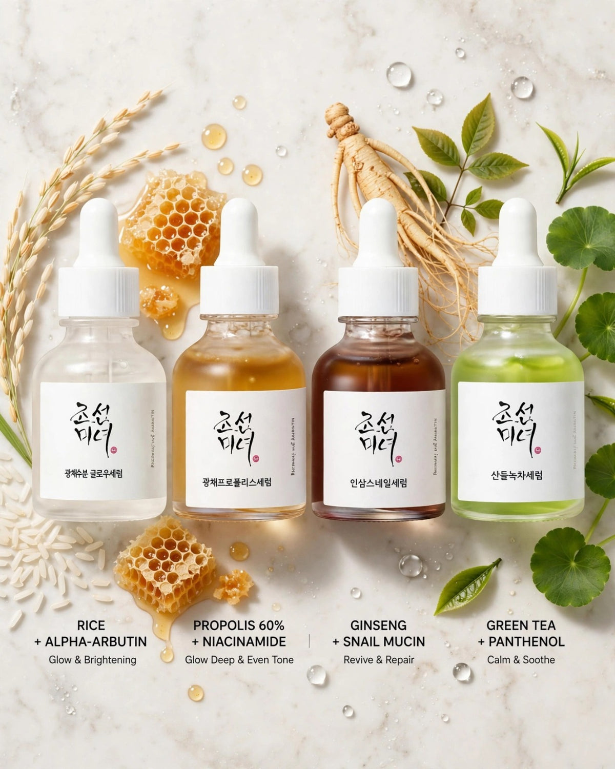 Beauty of Joseon Hanbang Serum Discovery Kit (10ml x 4) | K-Beauty Trial Set