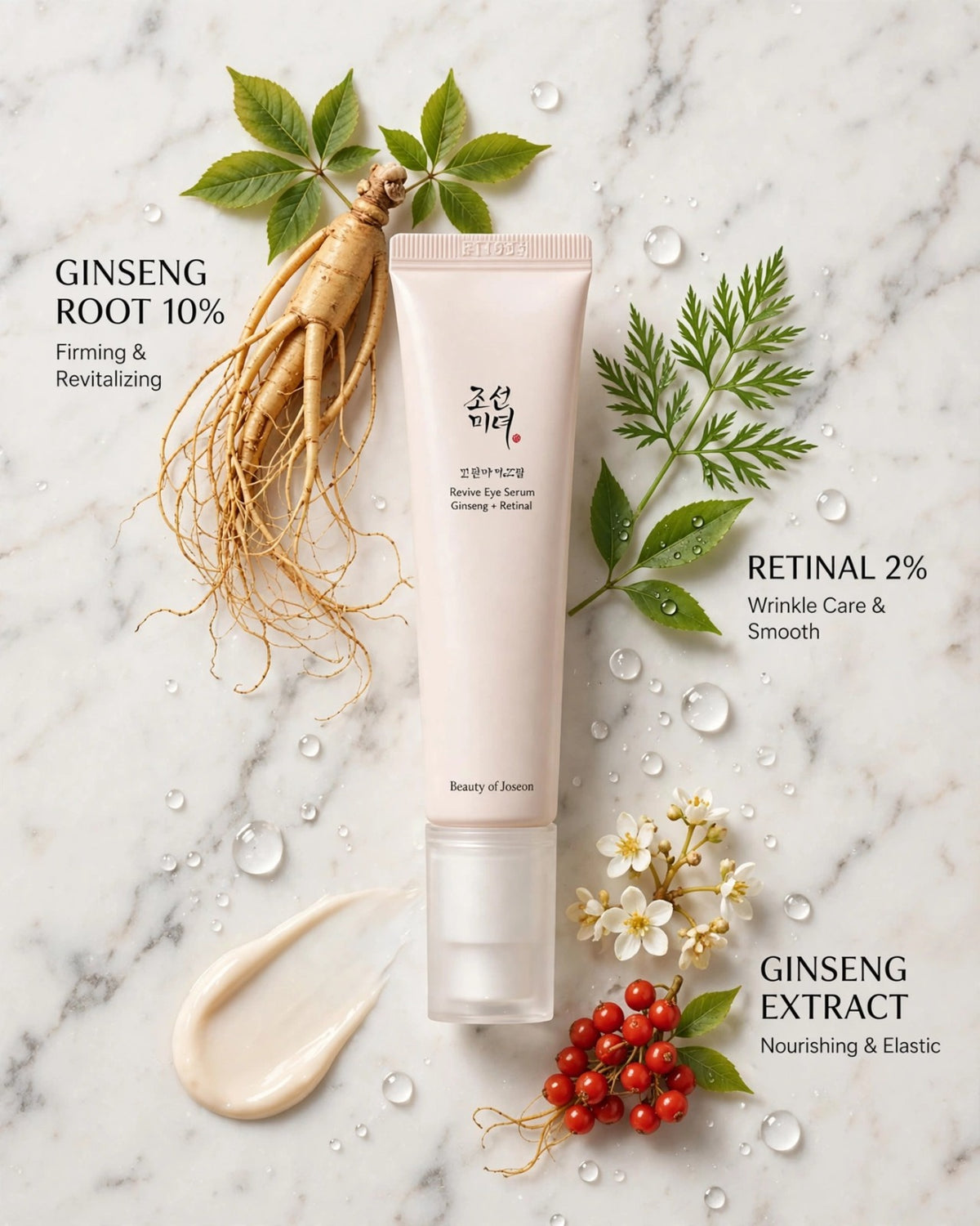 Beauty of Joseon Revive Eye Serum: Ginseng + Retinal (30ml) | Firming & Wrinkle Care