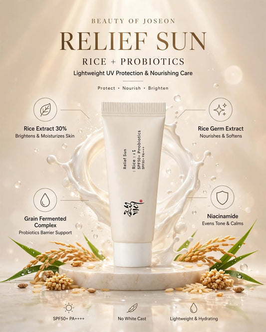 Beauty of Joseon Relief Sun: Rice + Probiotics SPF50+ PA++++ (50ml)