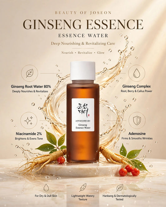 Beauty of Joseon Ginseng Essence Water - Hydrating Korean Facial Toner (150ml)