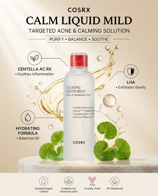 COSRX AC Collection Calming Liquid Intensive - Acne Care Toner (125ml)