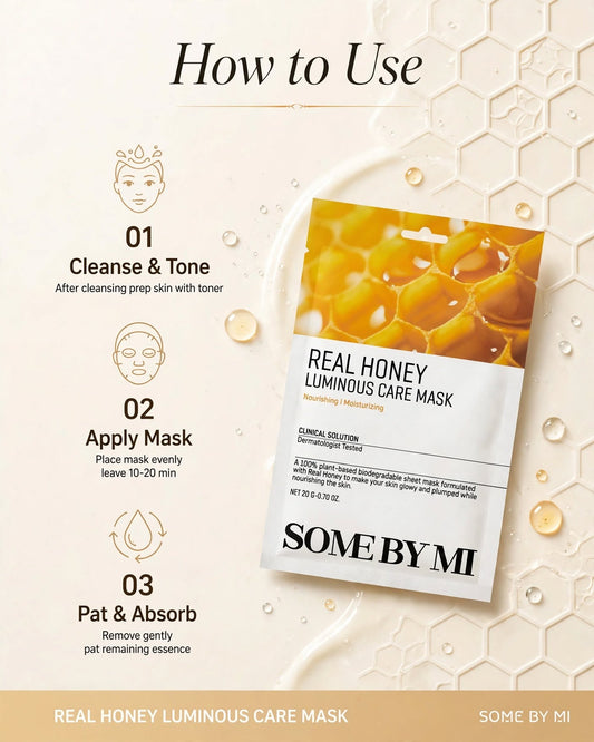 Is SOME BY MI Real Honey Luminous Care Mask
