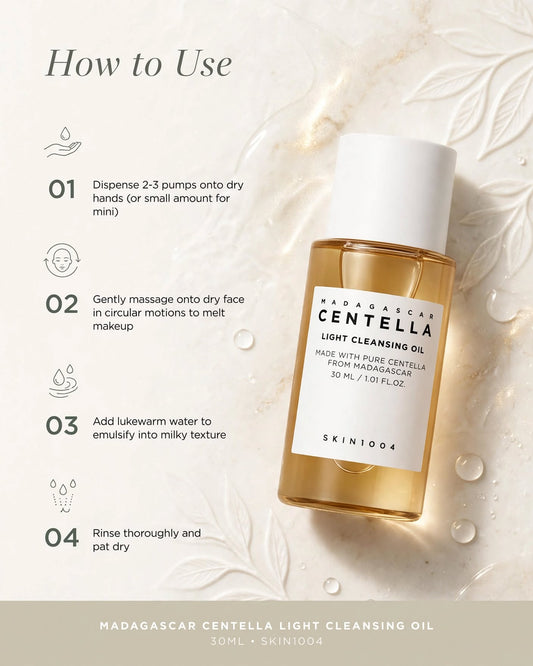 SKIN1004 Madagascar Centella Light Cleansing Oil
