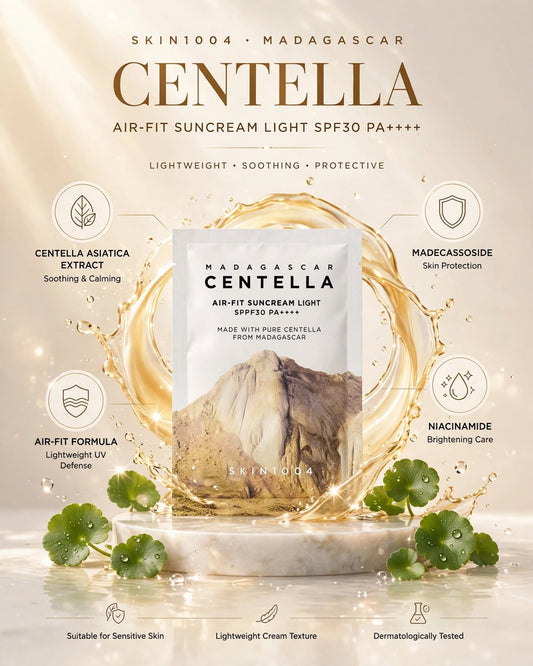 SKIN1004 Madagascar Centella Air-Fit Suncream Light SPF30 PA++++