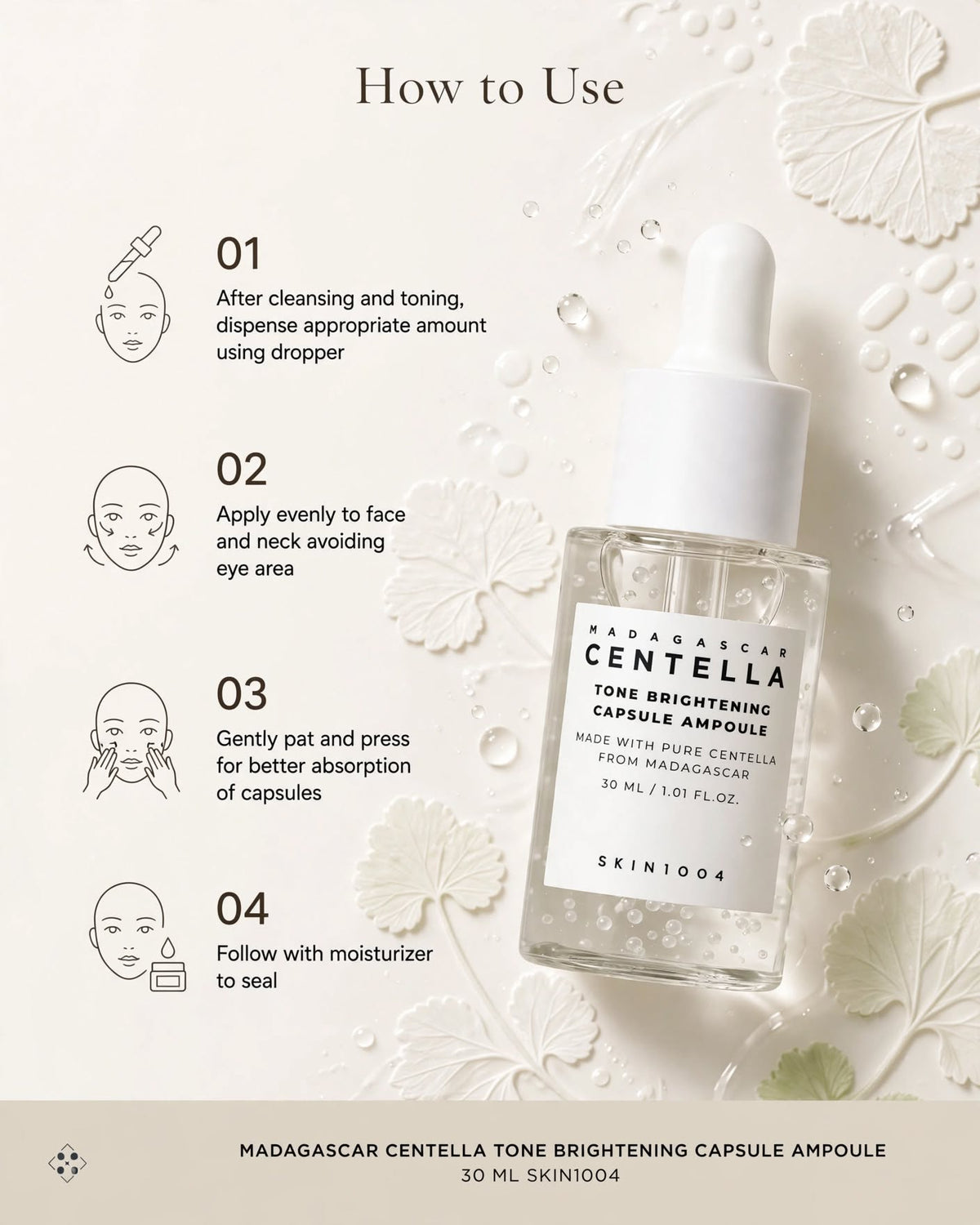 SKIN1004 Madagascar Centella Quick Calming Pad