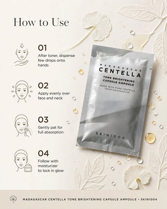 SKIN1004 Madagascar Centella Tone Brightening Capsule Ampoule
