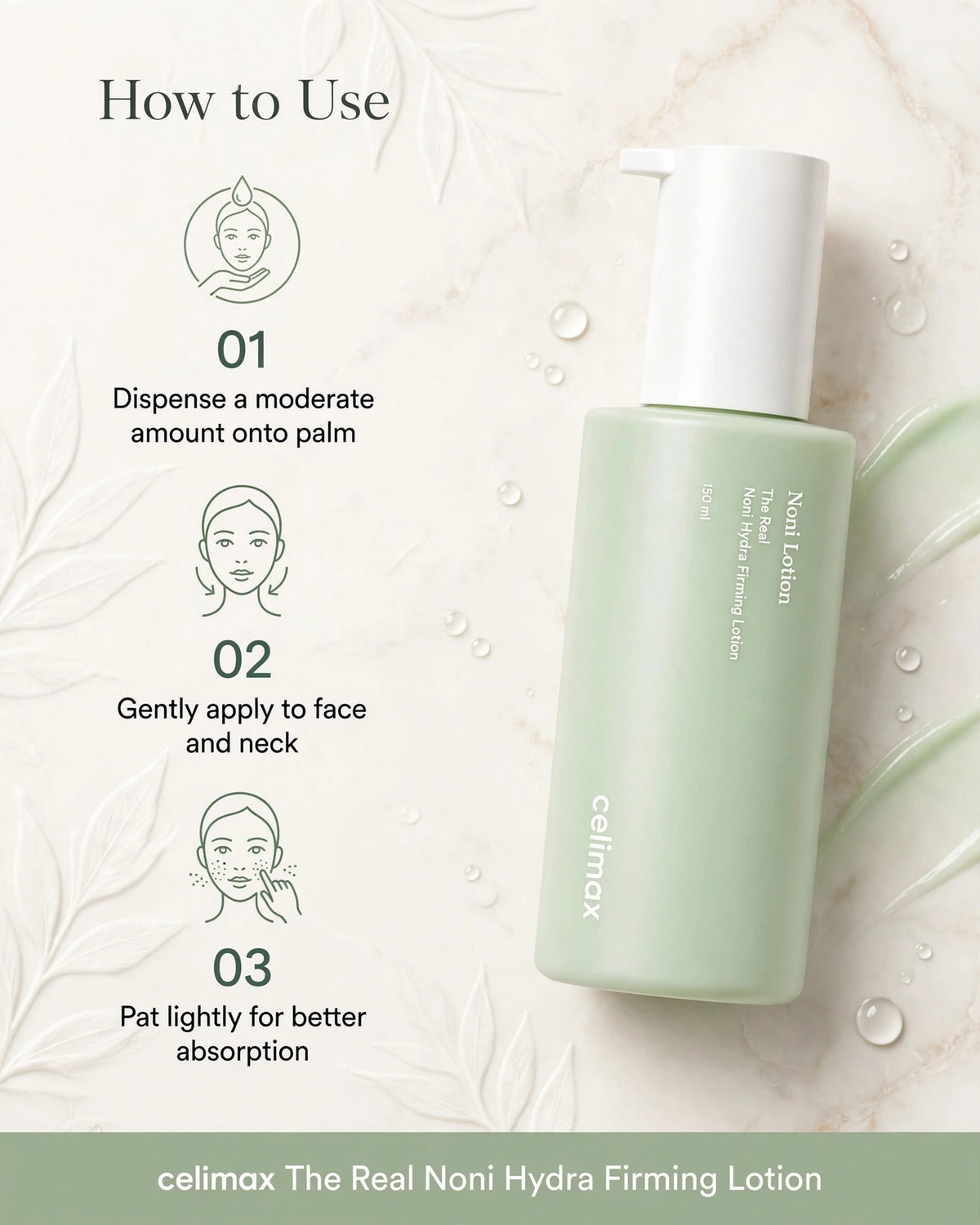 Celimax The Real Noni Hydra Firming Lotion - 150ml | Lightweight Hydration