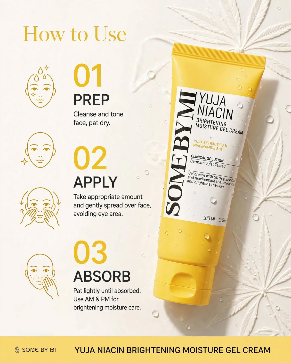 SOME BY MI Yuja Niacin Brightening Moisture Gel Cream