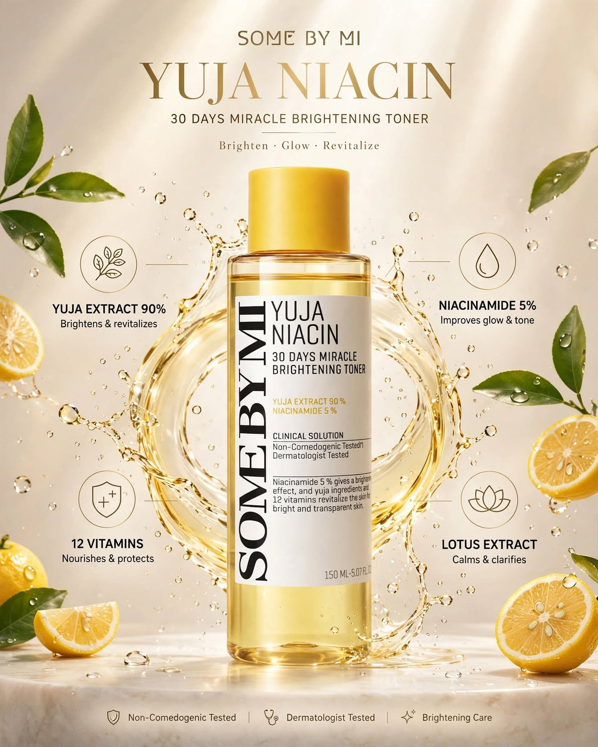 SOME BY MI Yuja Niacin 30 Days Miracle Brightening Toner