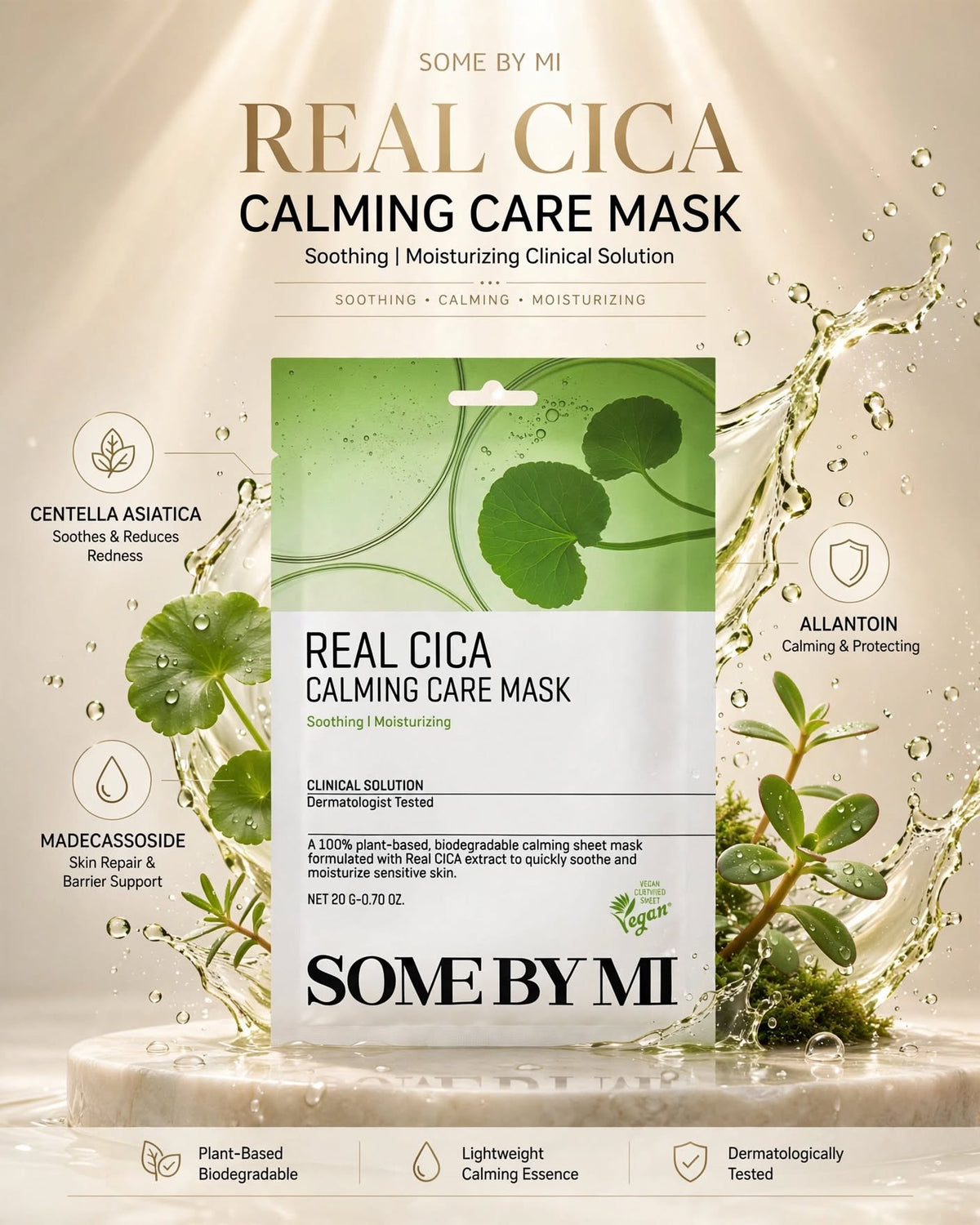 SOME BY MI Real Cica Calming Care Mask