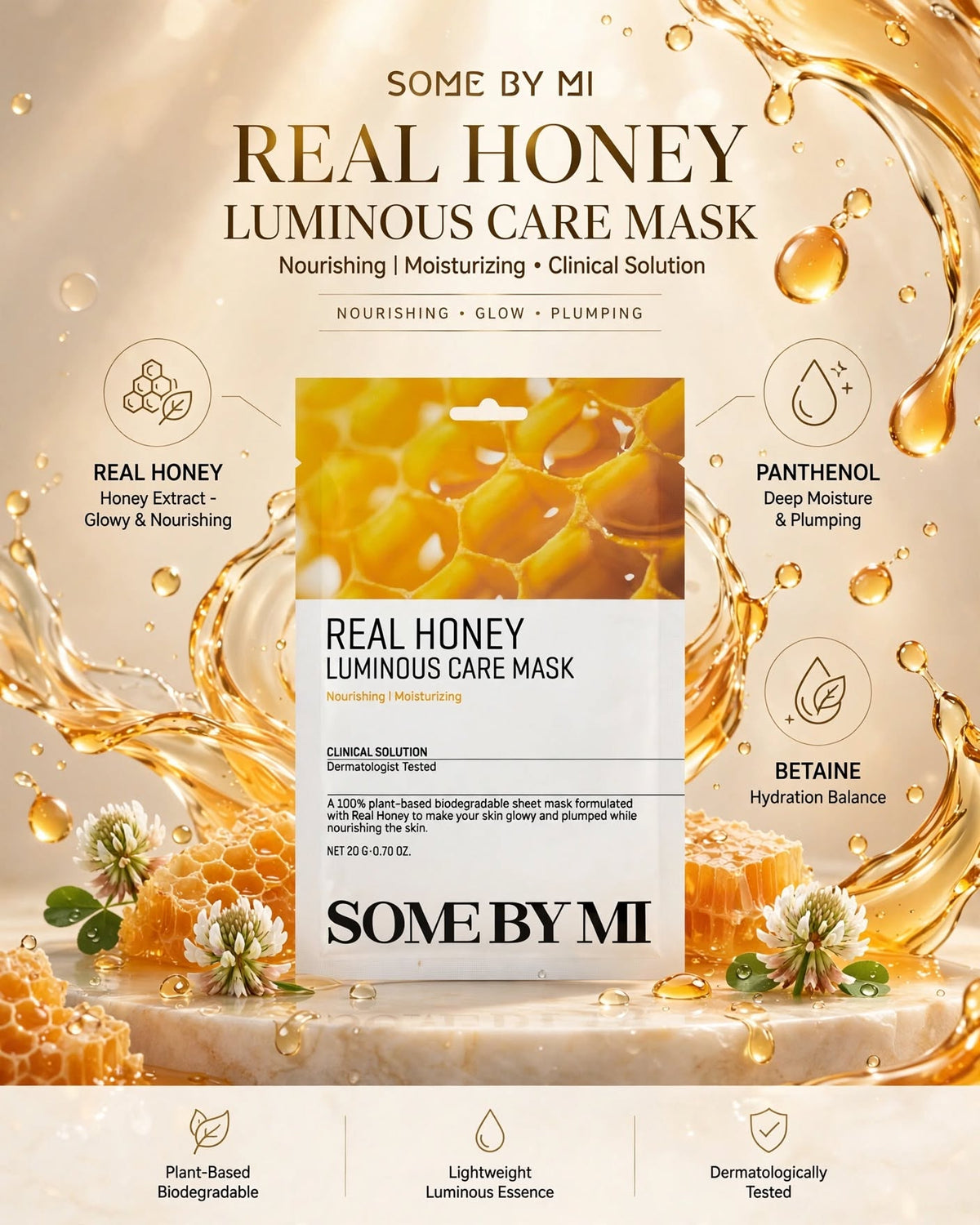 Is SOME BY MI Real Honey Luminous Care Mask