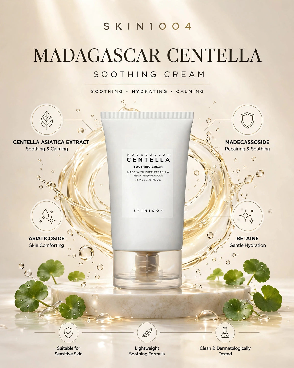 SKIN1004 Madagascar Centella Soothing Cream