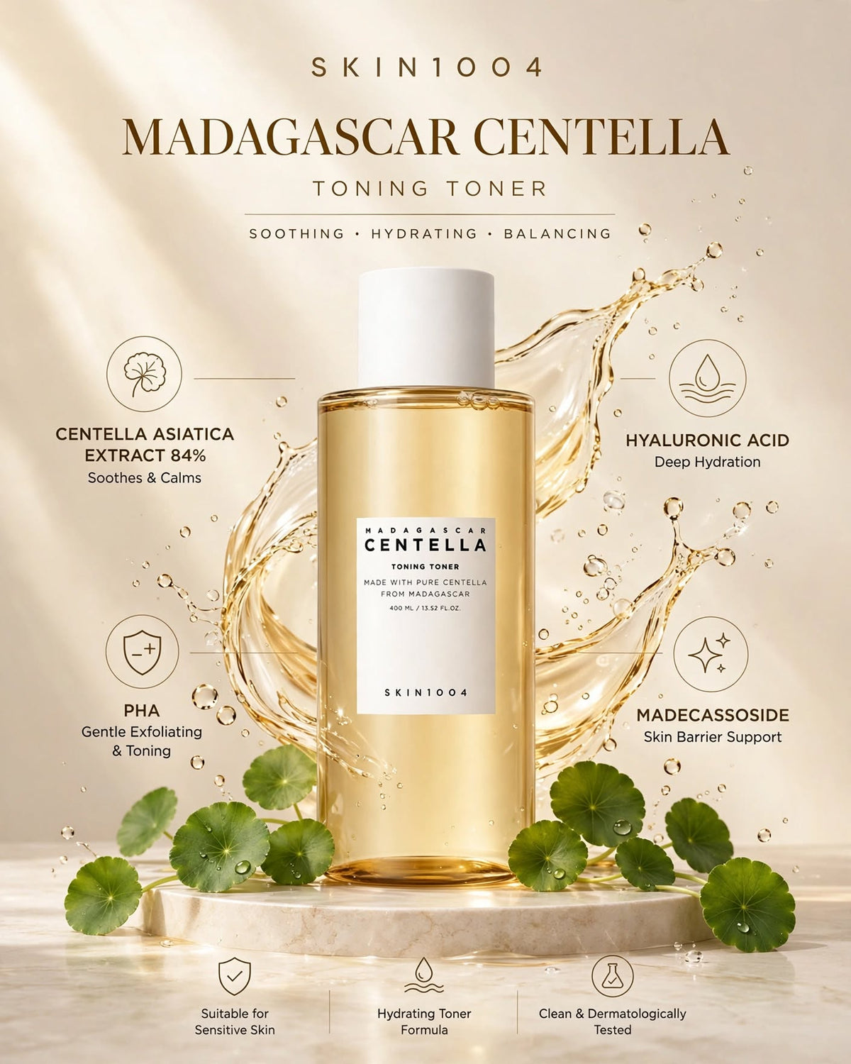 SKIN1004 Madagascar Centella Toning Toner