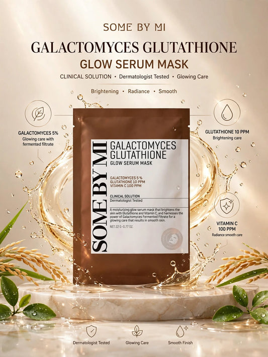 SOME BY MI Galactomyces Glutathione Glow Serum Mask