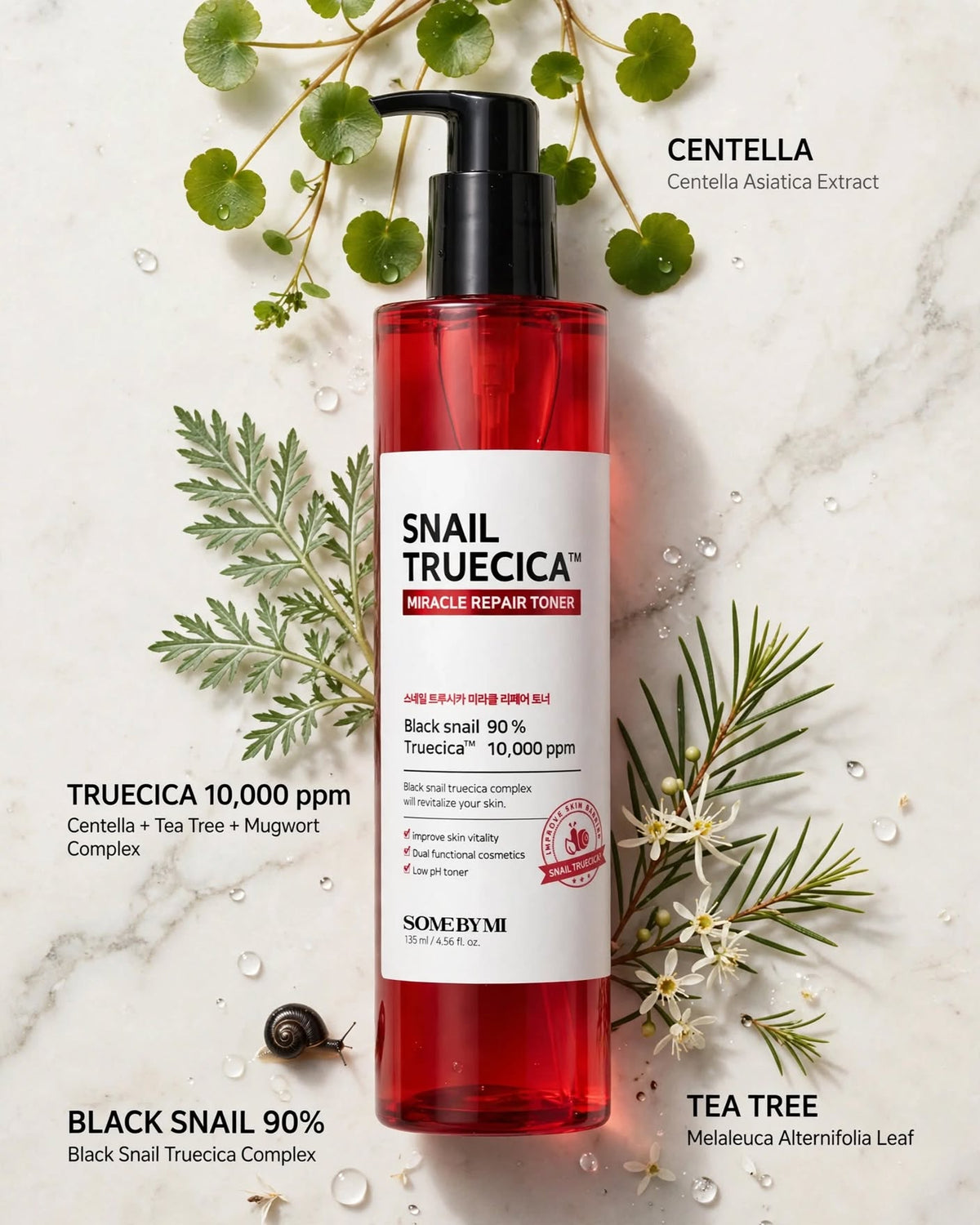 SOME BY MI Snail Truecica Miracle Repair Toner