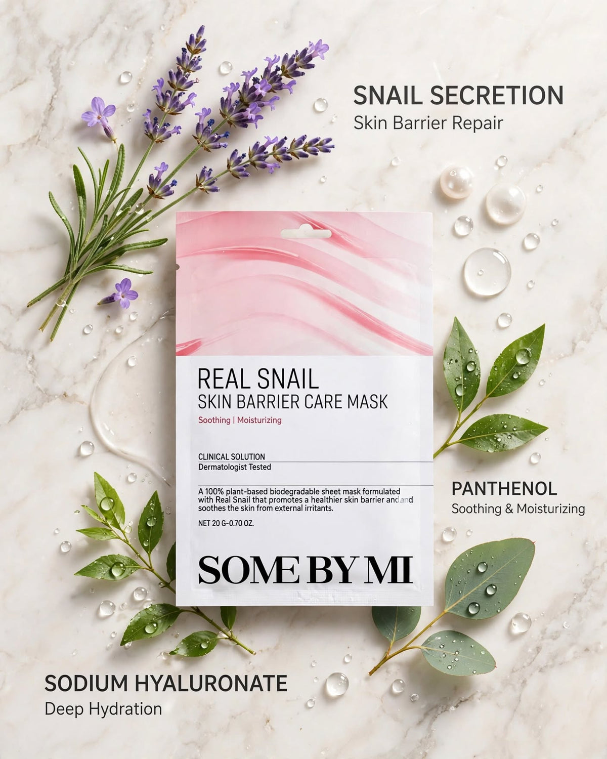 SOME BY MI Real Snail Skin Barrier Care Mask