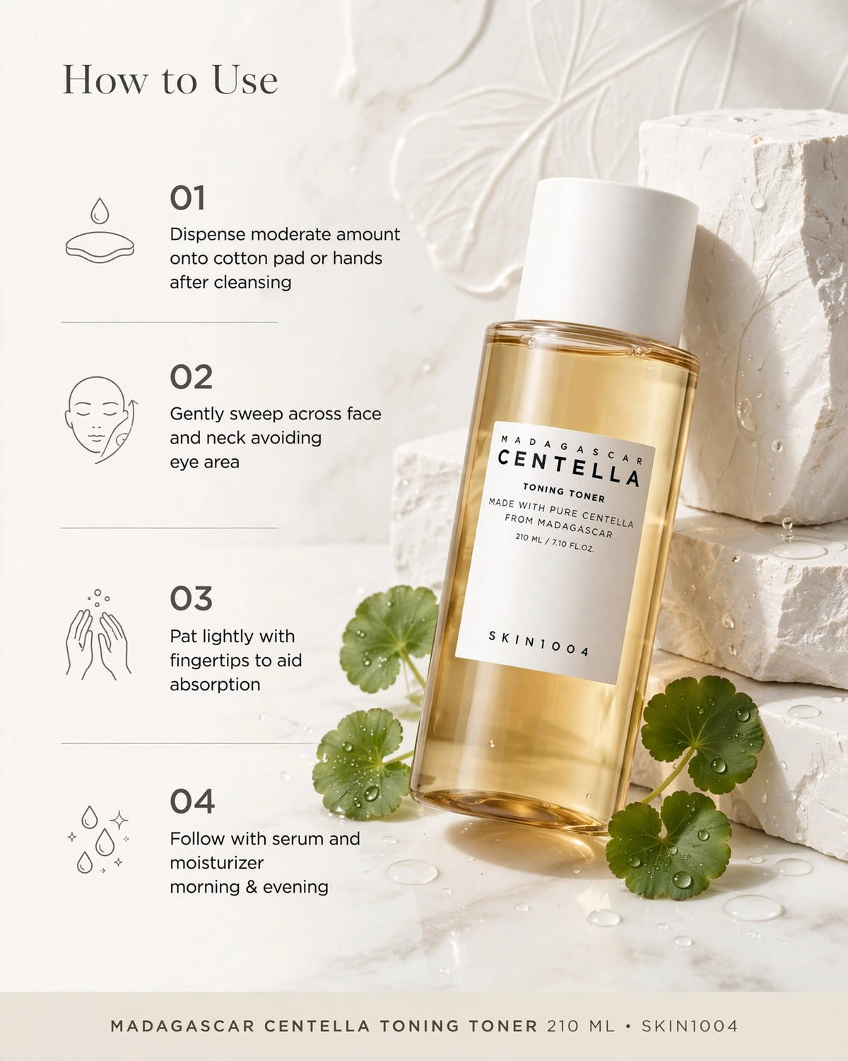 SKIN1004 Madagascar Centella Toning Toner