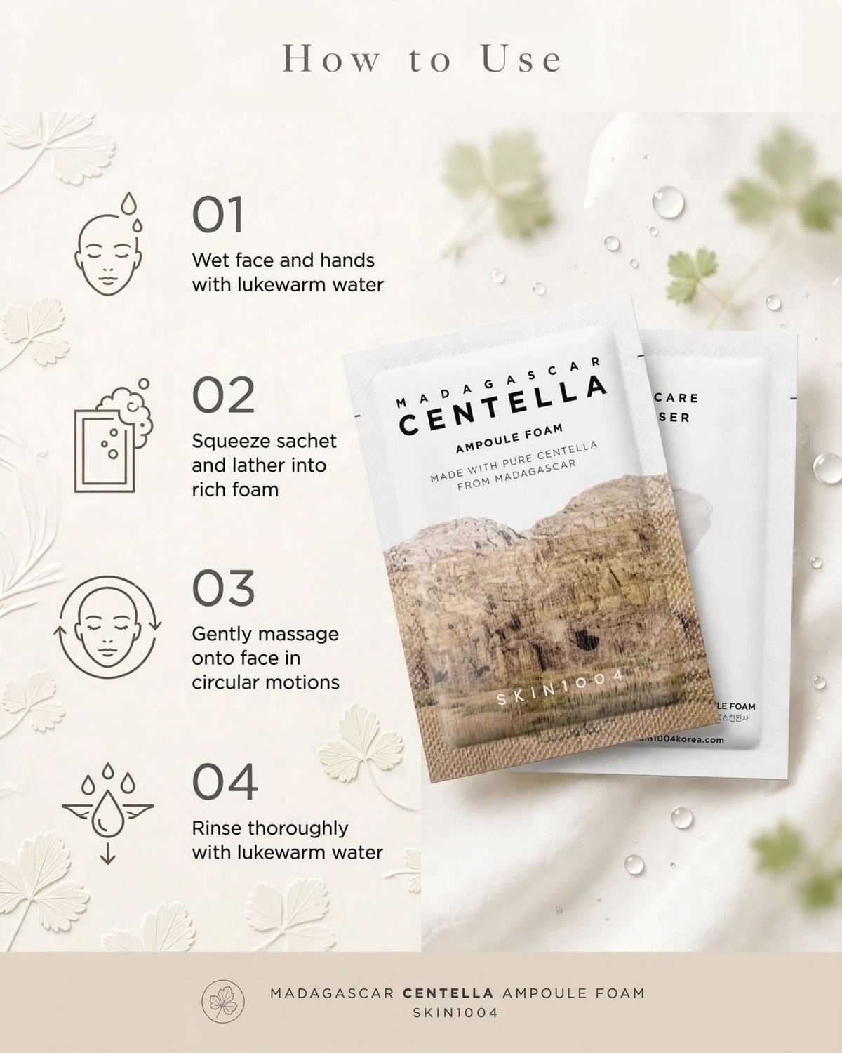SKIN1004 Madagascar Centella Ampoule Foam