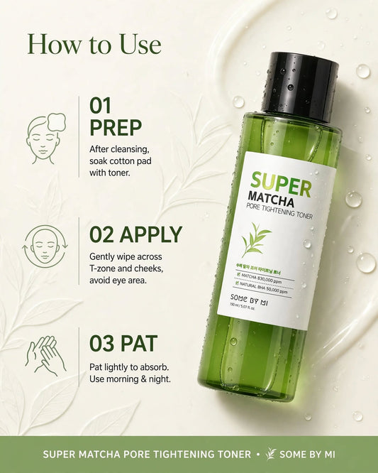 SOME BY MI Super Matcha Pore Tightening Toner