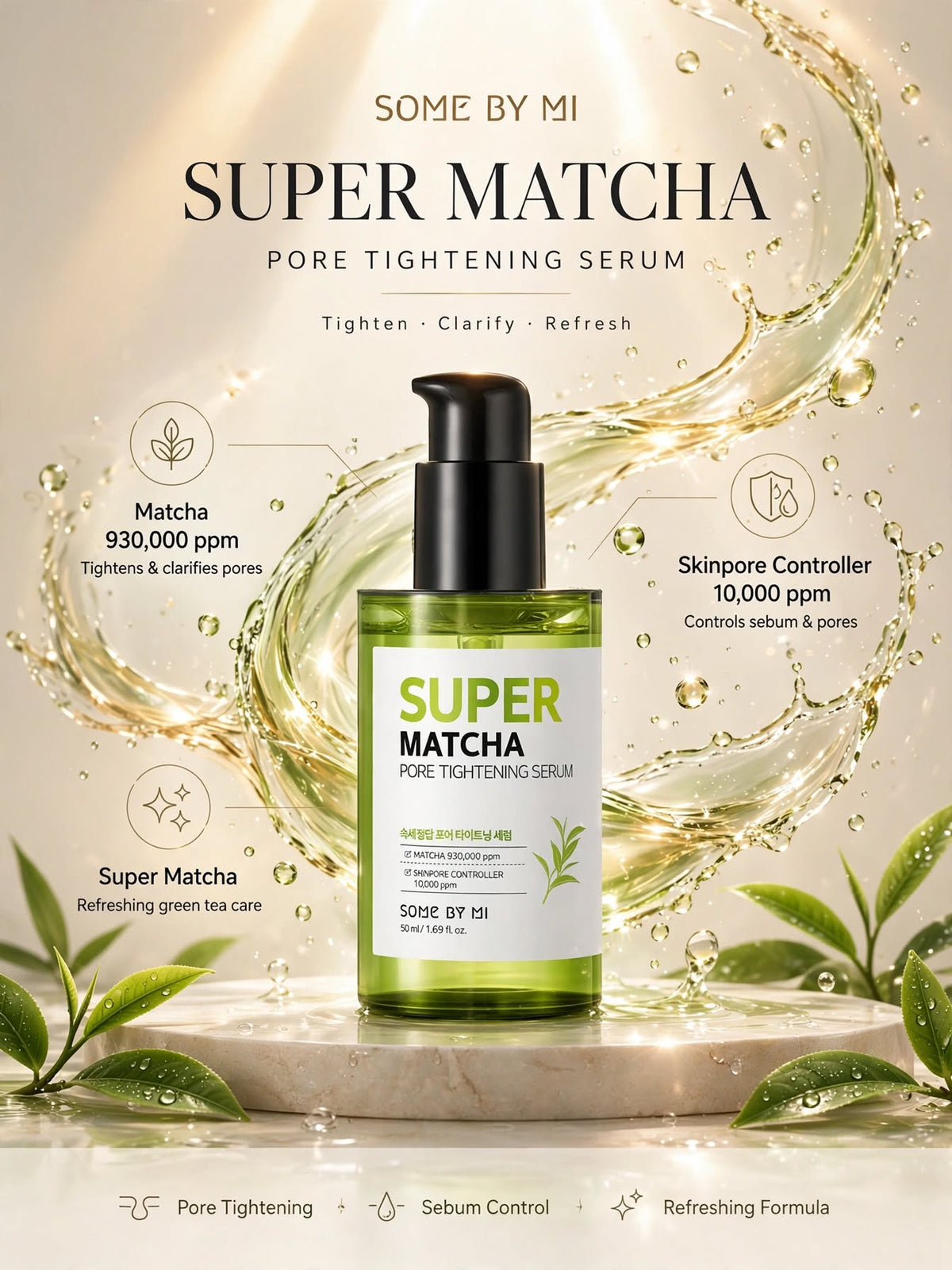 SOME BY MI Super Matcha Pore Tightening Serum