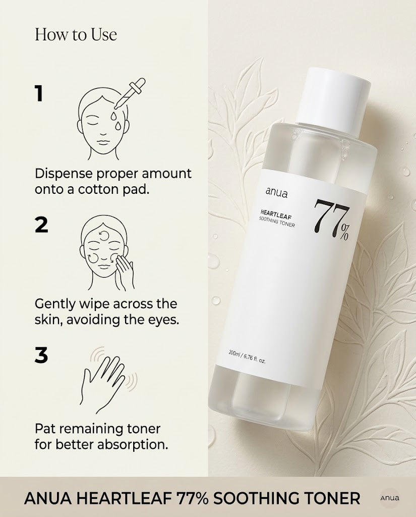 Anua Heartleaf 77% Soothing Toner