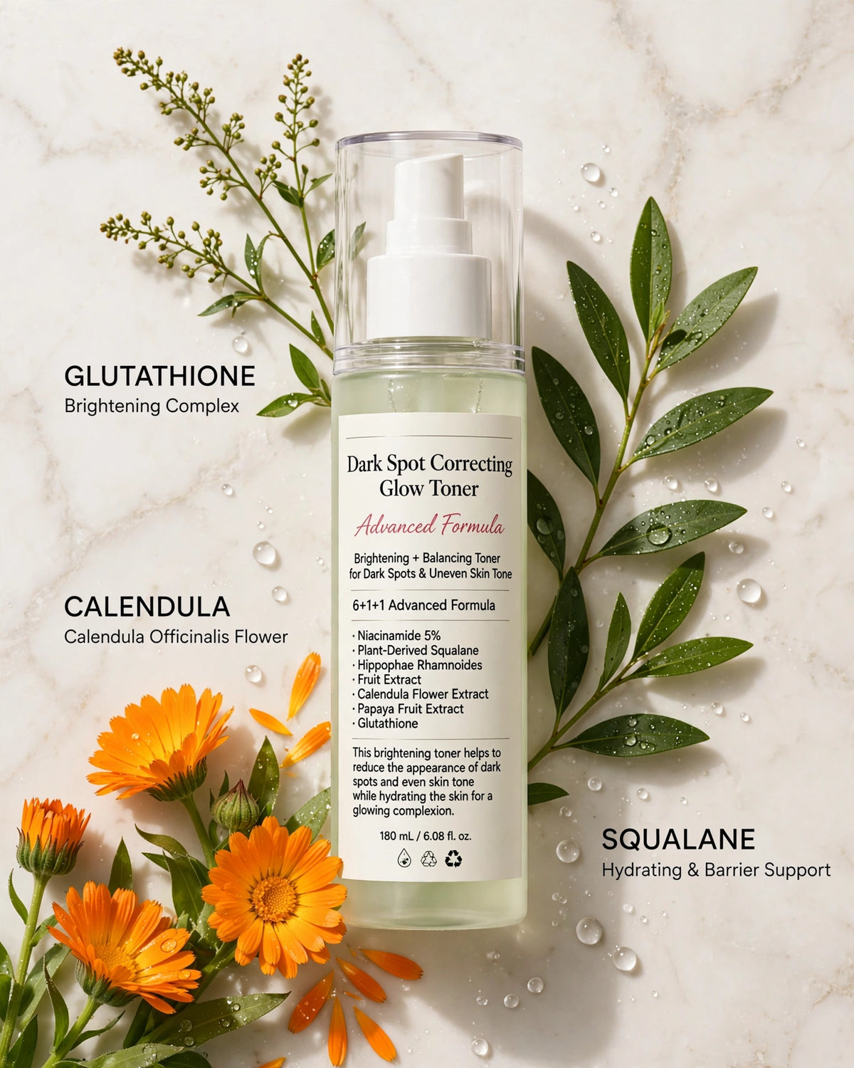 AXIS-Y Dark Spot Correcting Glow Toner - 5% Niacinamide & Glutathione