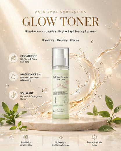 AXIS-Y Dark Spot Correcting Glow Toner - 5% Niacinamide & Glutathione