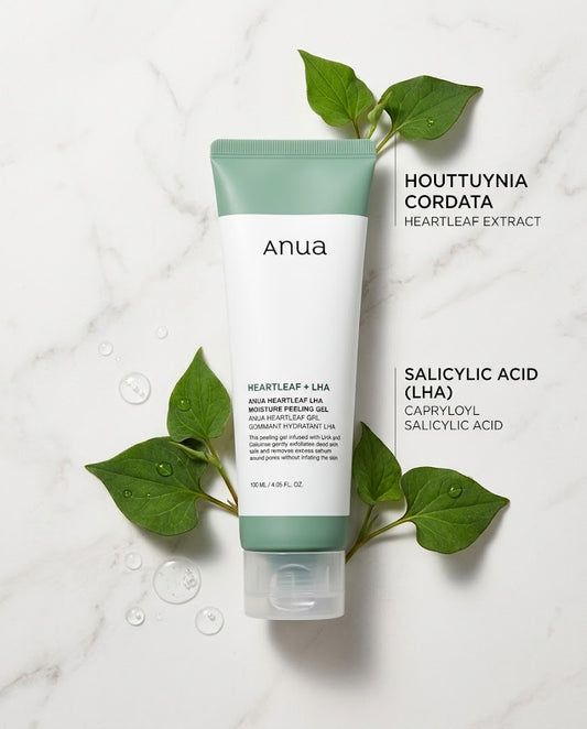 Anua Heartleaf + LHA Moisture Peeling Gel (100ml) – Gentle Exfoliating Gel