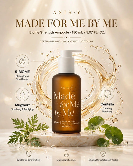 AXIS-Y Biome Resetting Moringa Cleansing Oil (200ml) | Gentle K-Beauty Makeup Remover