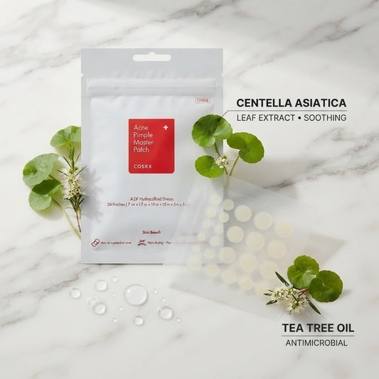 COSRX Acne Pimple Master Patch (24 Patches) – Overnight Blemish Treatment