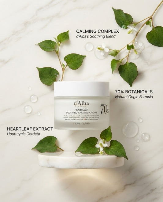 d'Alba Piedmont Heartleaf Soothing Calming Cream (70s) - 50ml