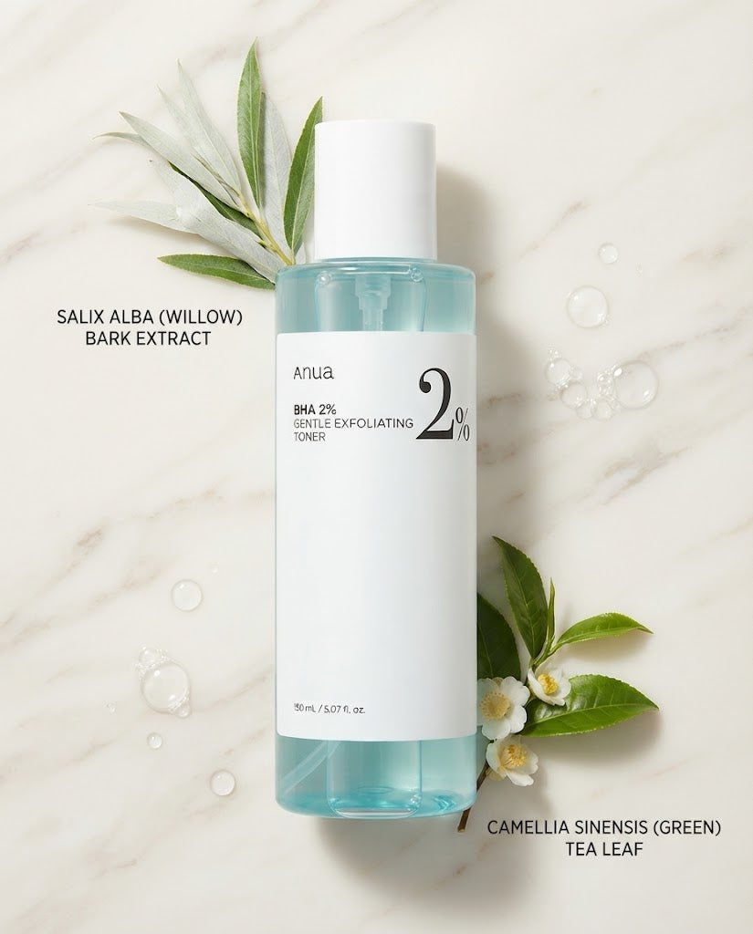 Anua BHA 2% Gentle Exfoliating Toner 150ml | Pore Clearing Exfoliator