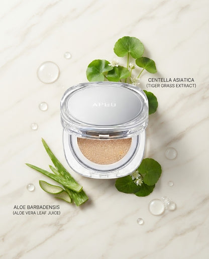 A'pieu Waterlock Cushion Compact - Soothing Hydrating Foundation