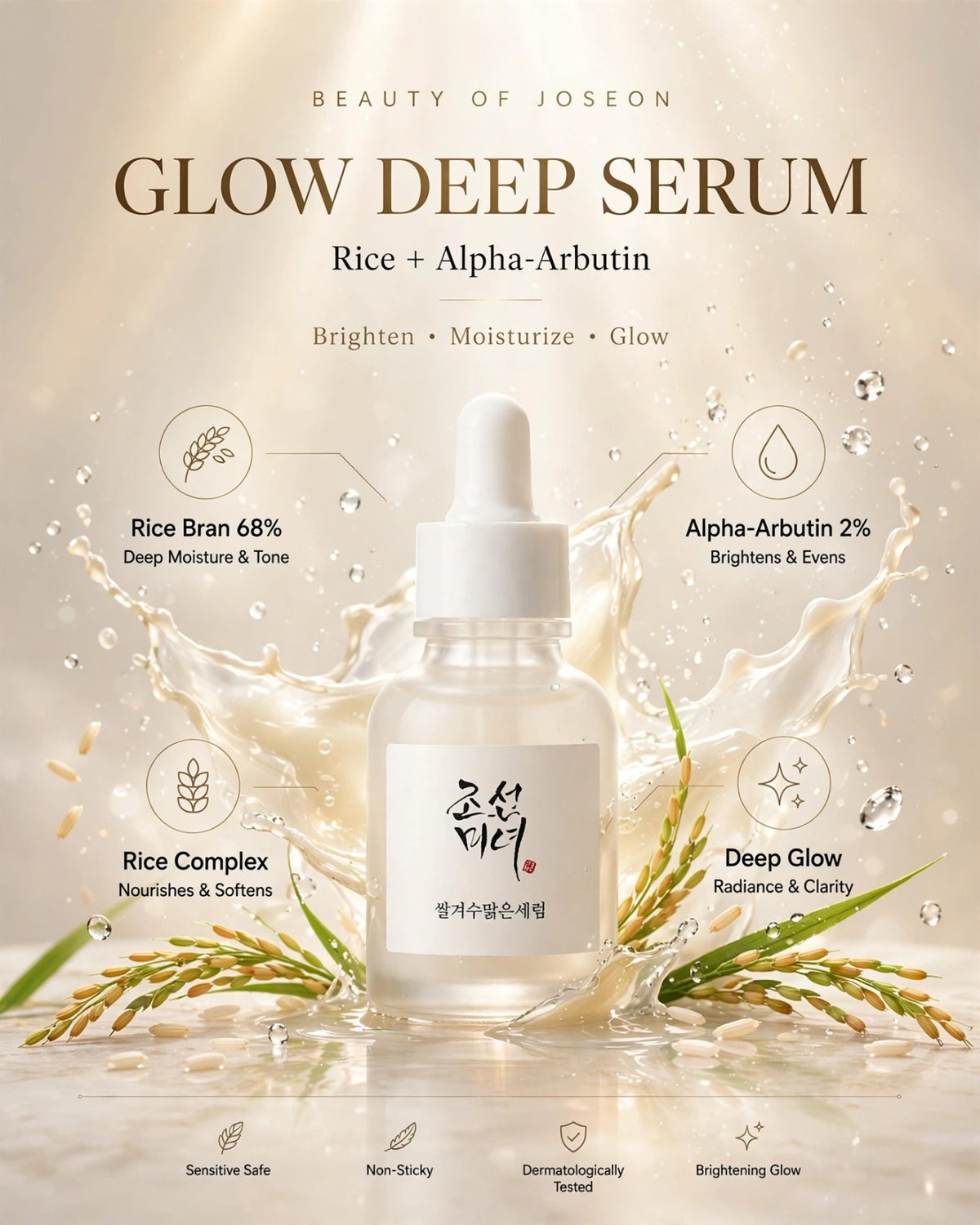 Beauty of Joseon Glow Deep Serum - Rice + Alpha Arbutin (30ml)