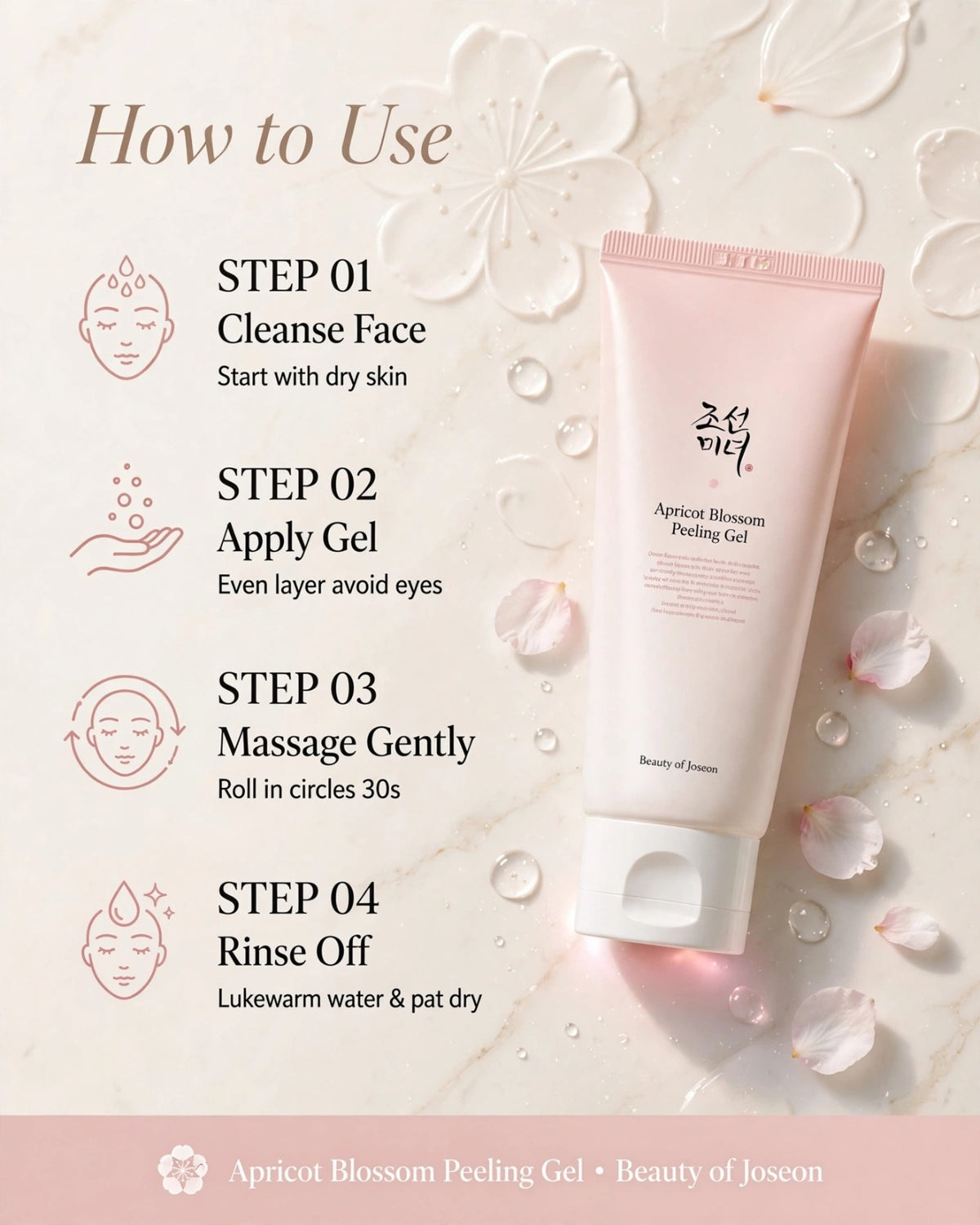 Beauty of Joseon Apricot Blossom Peeling Gel 100ml