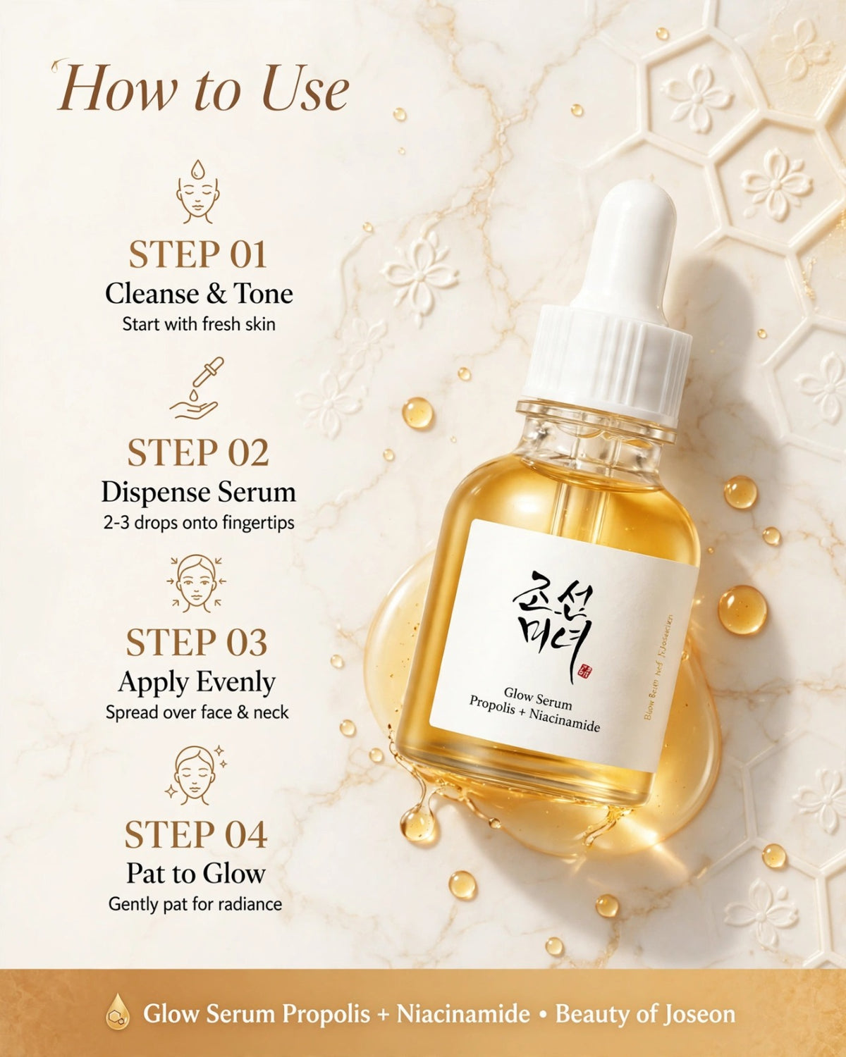 Beauty of Joseon Glow Serum - Propolis + Niacinamide