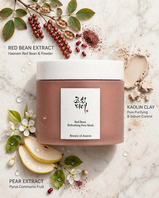 Beauty of Joseon Red Bean Refreshing Pore Mask (140ml) | Pore Cleansing Clay Mask