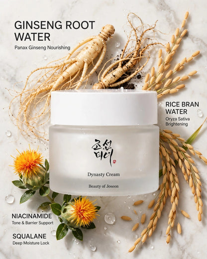 Beauty of Joseon Dynasty Cream (50ml) - Dewy Hydrating Face Moisturizer
