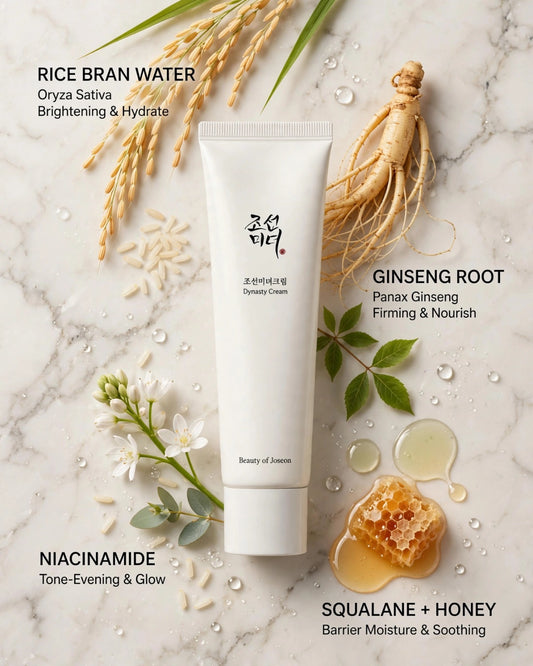 Beauty of Joseon Dynasty Cream (100ml Tube) | Hydrating Hanbang Moisturizer