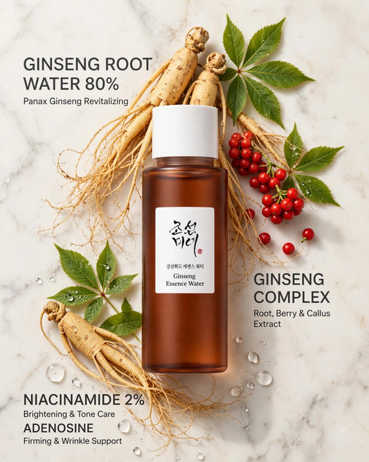 Beauty of Joseon Ginseng Essence Water - Hydrating Korean Facial Toner (150ml)