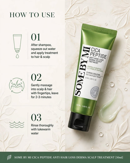SOME BY MI Cica Peptide Anti Hair Loss Derma Scalp Treatment