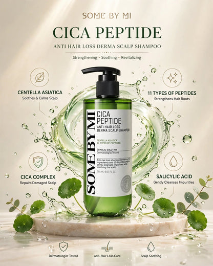 SOME BY MI Cica Peptide Anti Hair Loss Derma Scalp Shampoo Brand/Vendor: SOME BY MI