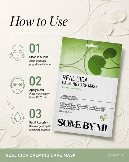 SOME BY MI Real Cica Calming Care Mask