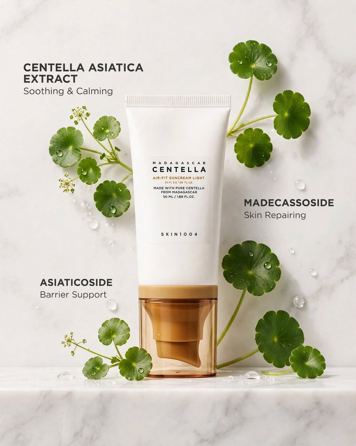 SKIN1004 Madagascar Centella Air-Fit Suncream Light SPF50+ PA++++
