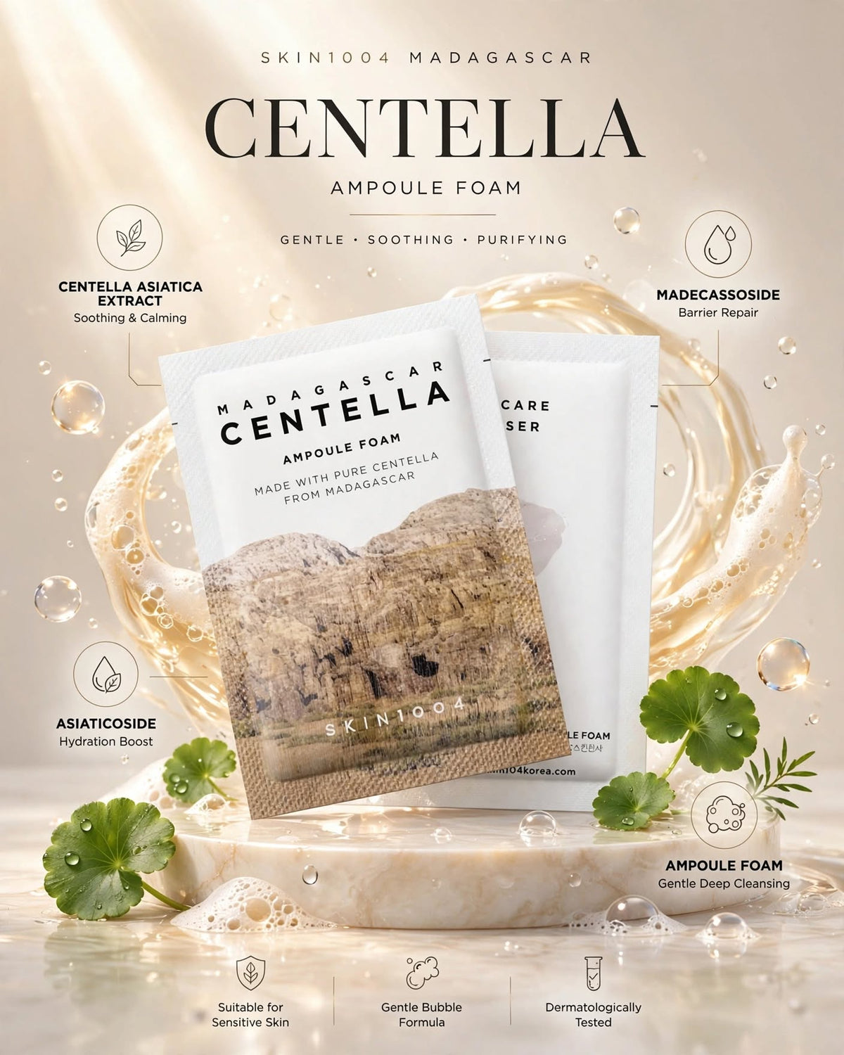 SKIN1004 Madagascar Centella Ampoule Foam
